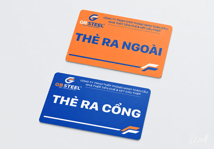 thẻ ra vào cổng gắn chip