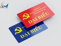 In thẻ đại hội - đại biểu