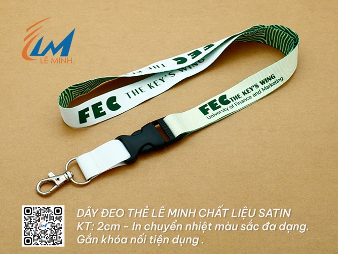 Mẫu Dây Đeo Thẻ Gắn Móc Khỉ